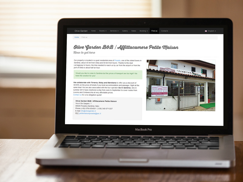 Olive Garden B&B